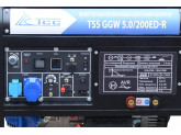 Инверторный бензиновый сварочный генератор TSS GGW 5.0/200ED-R