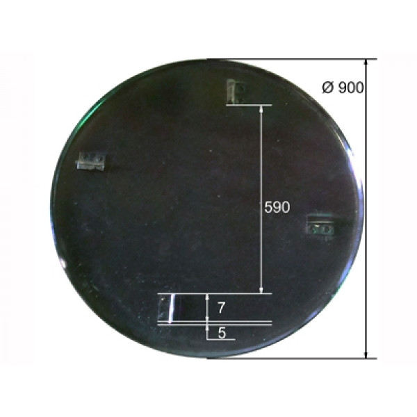 Диск для ТСС DMD,DMR 900,1000 (D=900) Диск для ТСС DMD,DMR 900,1000 (D=900)
