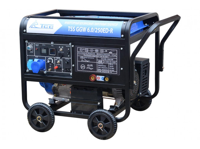 Инверторный бензиновый сварочный генератор TSS GGW 6.0/250ED-R 022959 в фирменном магазине ТСС